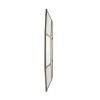 40" x 40" Oversized Silver Octagon Mirror, Mid-Century Modern Accent Mirror, for Living Room, Entryway, Bedroom, Hallway