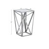 Angular Mirror Accent Table