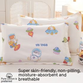 Cotton Children's Pillow Set For Sleep (Option: Explore space-40x60cm pair set)