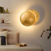 Phases of Moon Wall Fixture, Wall Lamp, Art Decor Style Ambient Accent Lights, Modern Luxury Lamp