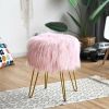 Indoor Vanity Desk Footrest Stool Storage Ottomans