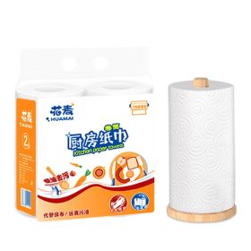 Kitchen Paper Roll Paper Absorbent Oil-absorbing Sheets (Option: 10 Rolls)