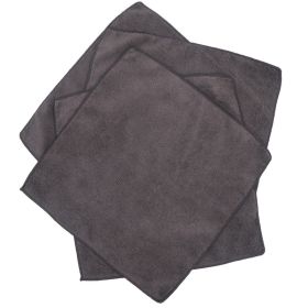 Kitchen Clean Water Absorption Lint-free Microfiber Rag (Option: Gray-30x 30cm 5 Pieces)