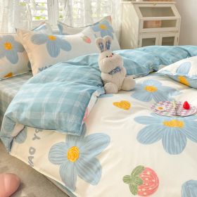 Student Dormitory Single Duvet Cover Autumn And Winter (Option: Beautiful-1.8bed)