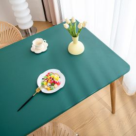 Sheepskin All-inclusive Tablecloth Waterproof And Oil-proof Disposable Anti-scald Tablecloth (Option: Spearmint-Suitable For 90X140cm)